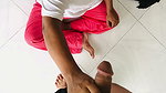 Bangla Desi stepmom Fucked by Her Stepson while she was working on the floor