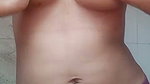 Desi Girl Pressing Her Boobs In Bathroom Viral Video