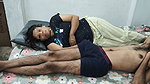 Girlfriend Gave Hot Handjob in 69 Position