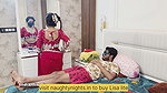 Hairy stepmom gifts pussy to her stepson