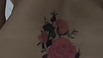 Indian Wife with Fake Tattoo Hot Mom