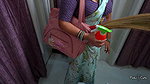 Kaam wali stuck in table, Owner Fucked her big Ass from behind