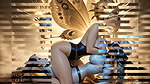 Lustrender Argentinian Sun Queen Strap-on Pile Driver Plasma – Ai Video