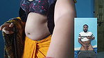 My desi bhabhi showing me big boobs and Big ass on video call when she alone at home