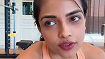 Ashna Zaveri deep bending boobs show 2