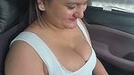 beautiful girl big bulging boobs popout 2