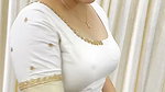 homely girl boobs expose in blouse and skirt fit check video – 2 2