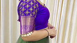homely girl boobs expose in blouse and skirt fit check video – 2 2