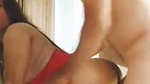 sexy shemale hard anal fucking and cum shot 2