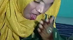 BEAUTIFUL HIJABI GF STRIPPING GIVING BLOWJOB & HARD FUCKED ~ UPDATES 10 CLIPS 10