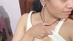 Chasmish Busty Gf Gauri Squeezing Big Boobs & Fingering Cucumber Fuck 8