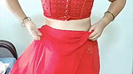 girl saree wearing sexy body and navel expose 2