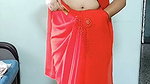 girl saree wearing sexy body and navel expose 2