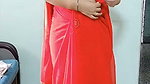 girl saree wearing sexy body and navel expose 2