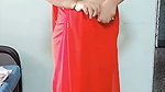 girl saree wearing sexy body and navel expose 2