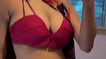 NATH FAPWORTHY HOT WIFE MATERIAL IN BRA SAREE SEDUCTION 2