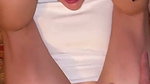 Gf watching porn boyfriend fucking hard so deep cum in mouth