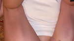 Gf watching porn boyfriend fucking hard so deep cum in mouth