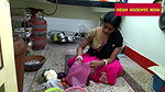 Indian housewife mona saree draping (1)