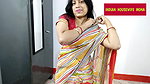 Indian housewife mona saree draping (4)