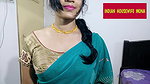 Indian housewife mona saree draping (2)