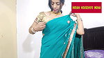 Indian housewife mona saree draping (2)