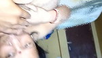 Bhabhi ko land chuswaya