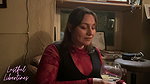 Creampie cheating hairy MILF wife as she takes her husbands phone call
