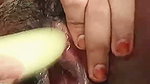 Desi college teen masturbation using finger banana and carror