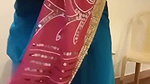 Desi Tamil Cuckold Wife Teases in Pink Bra Saree Navel Show at Hotel! Indianhotwifex