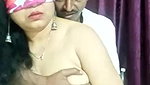 Night-Couple Hot Boob Show