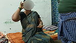 I dominated my stepmother while she was drinking coffee and had sex