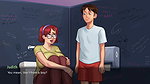 Korean hot aunty in summer time saga new
