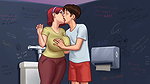 Korean hot aunty in summer time saga new