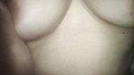 Paid Fan press my boobs and sucking