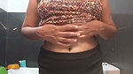 Petite Desi Mia Z masturbates outdoors on a hike with Big Boobs and et Pussy