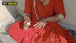 Punjabi Bhabhi painted her nail on roof