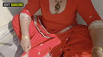 Punjabi Bhabhi painted her nail on roof