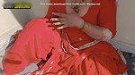 Punjabi Bhabhi painted her nail on roof