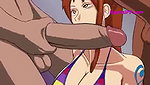 Robin and nami from onepiece getting hot fuck session
