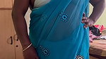 Saree wearing hot sexy Chennai aunty