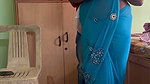Saree wearing hot sexy Chennai aunty