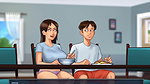 Summertime saga5. I fucked my stepsister while she is taking bath