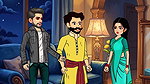 The story of Rupa Bhabhi and Gopal’s bedroom sex story. Hindi Cartoon Story
