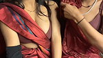 Two Lesbians Fingering Each Other’s Pussy, French Kissing and Dirty Talk Fun