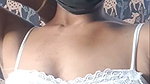 Village aunty video call with white inner