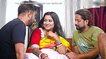 Desi Bhabhi Hardcore Fuck with Her Two Local Debar Full Movie ( Hindi Audio ) When She Was Alone at Home