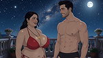 Desi horny indian wife animation video with hindi audio