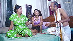 Desi Indian Stepmom Teaches Her Step Stepdaughter How to Fuck and Enjoy Threesome Sex with Grandfather ( Hindi Audio )
