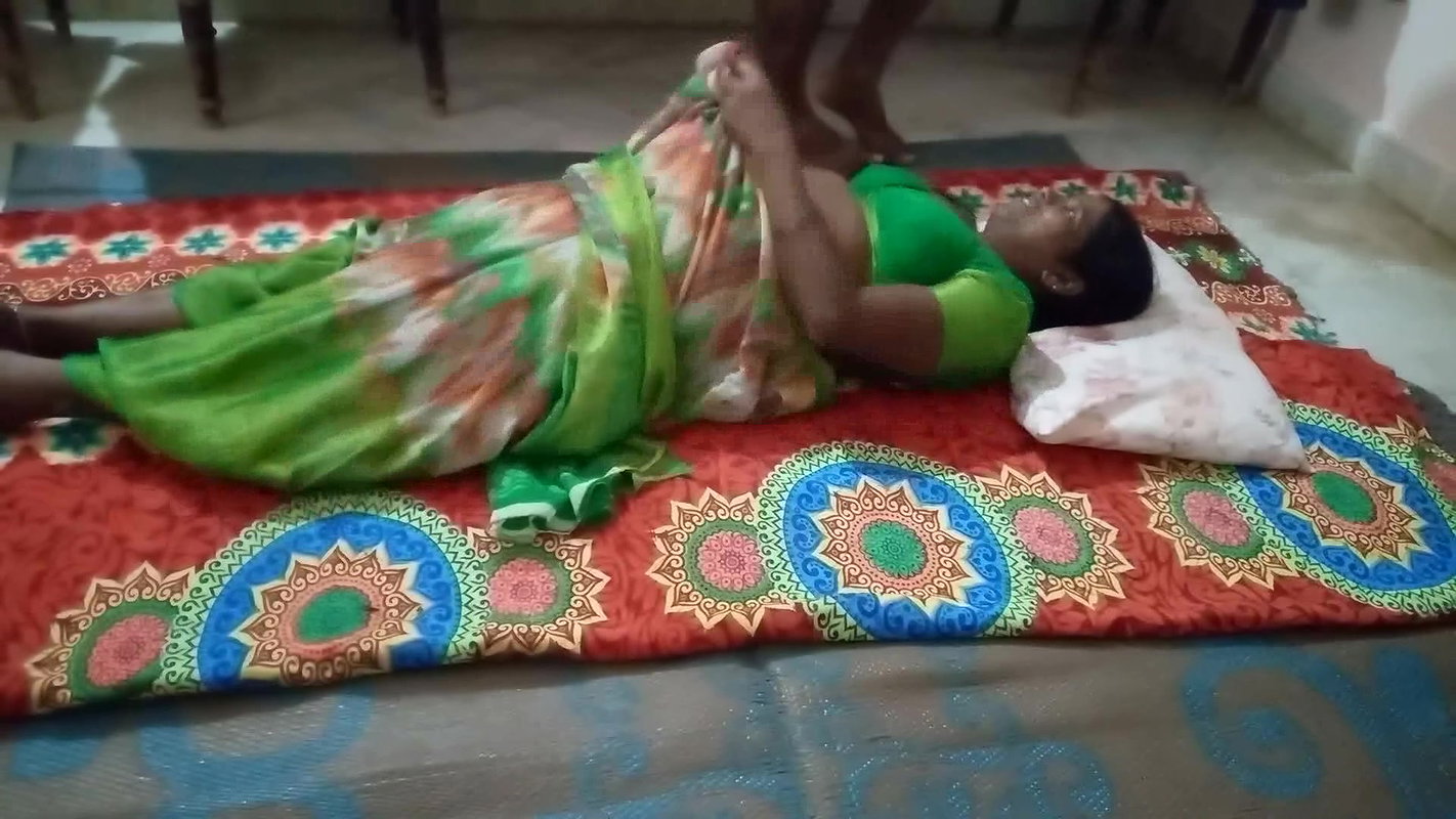 young indian wife hot blowjob and missionary sex